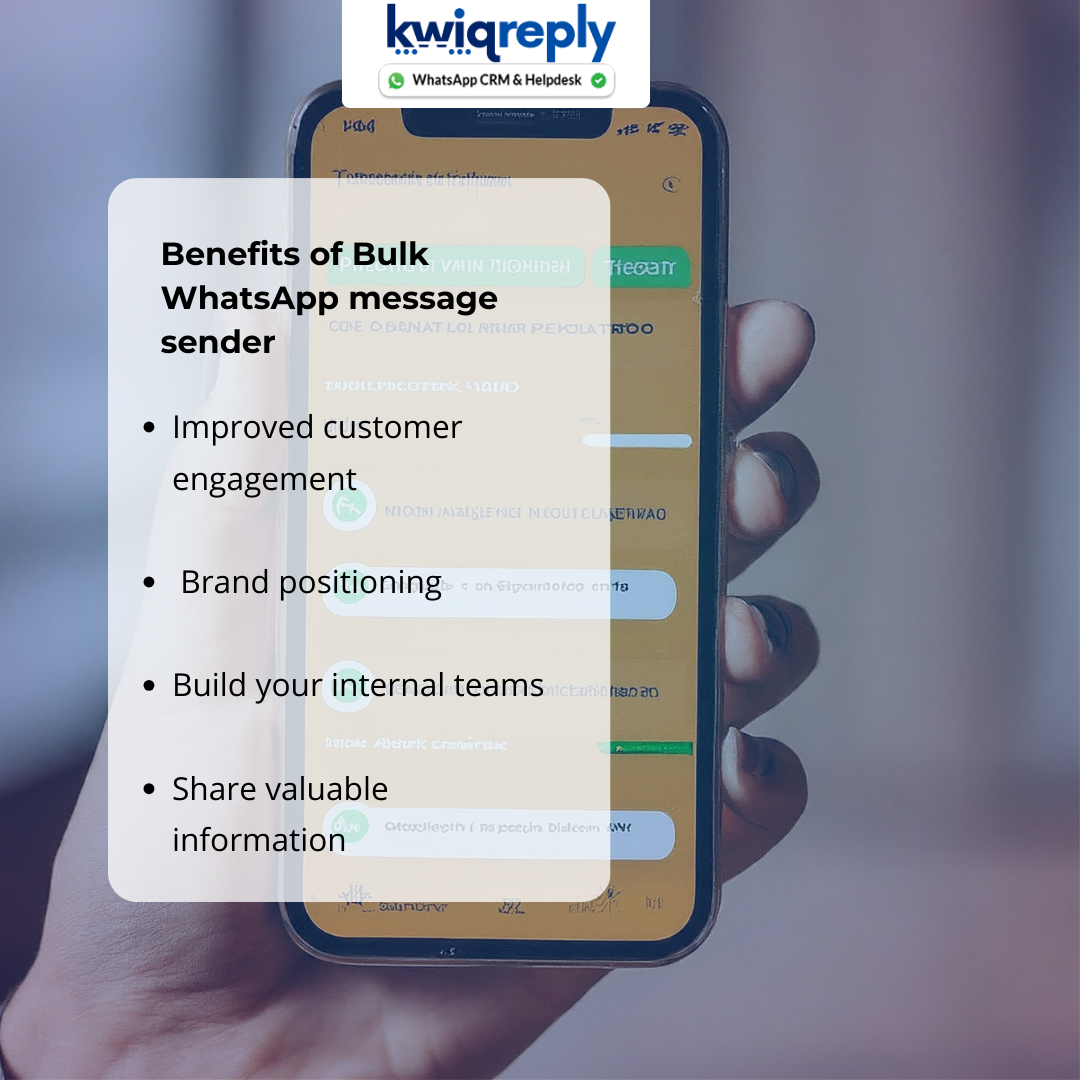 Benefits of using a Bulk WhatsApp message sender in India