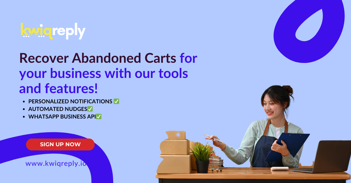 Reduce and Recover abandoned carts for your business with our tools and features!