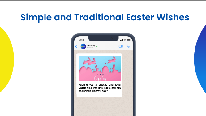 Simple and Traditional Easter Wishes