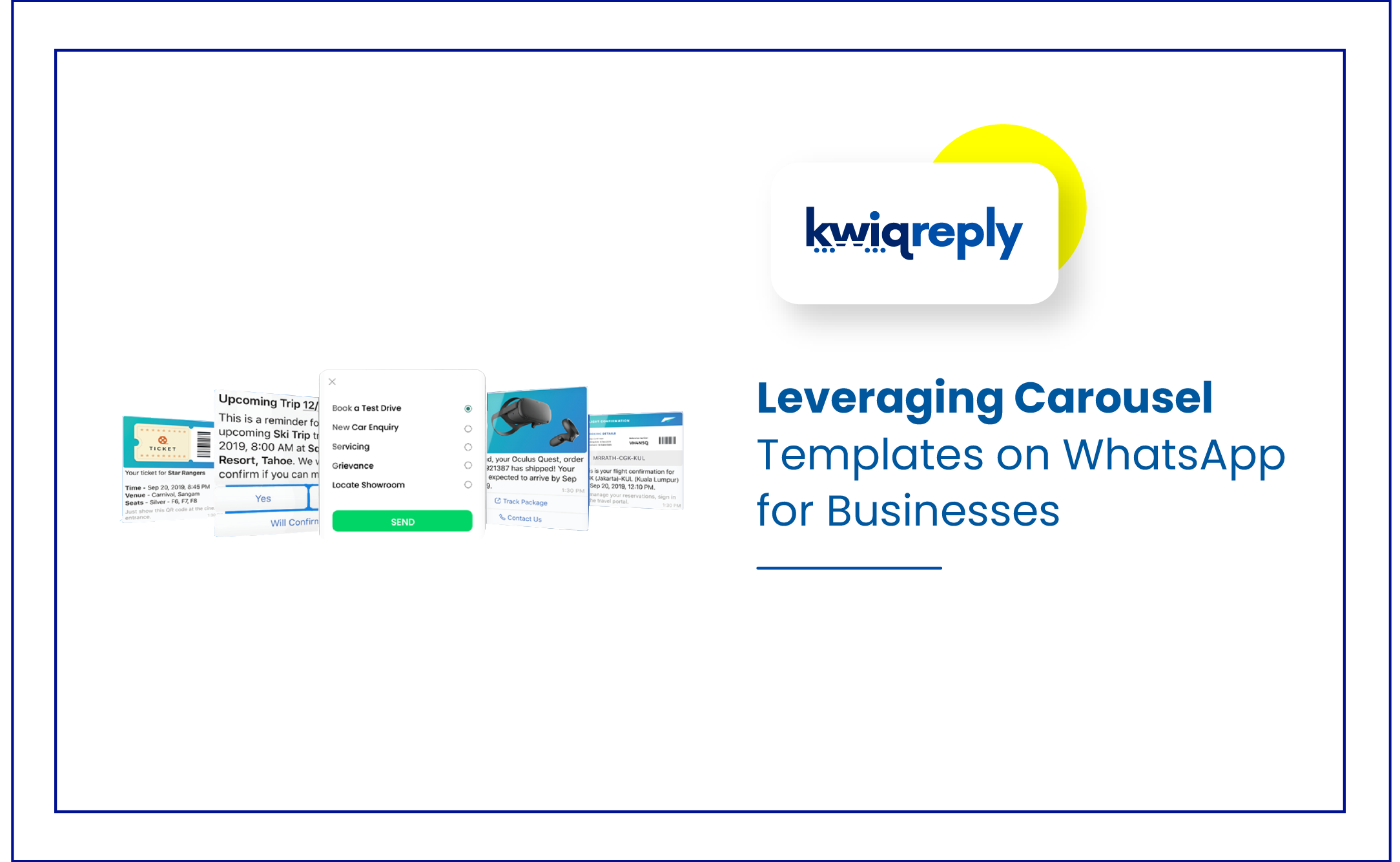 Leveraging Carousel Templates on WhatsApp for Businesses