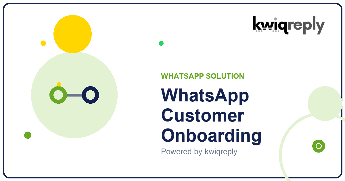 WhatsApp Customer Onboarding