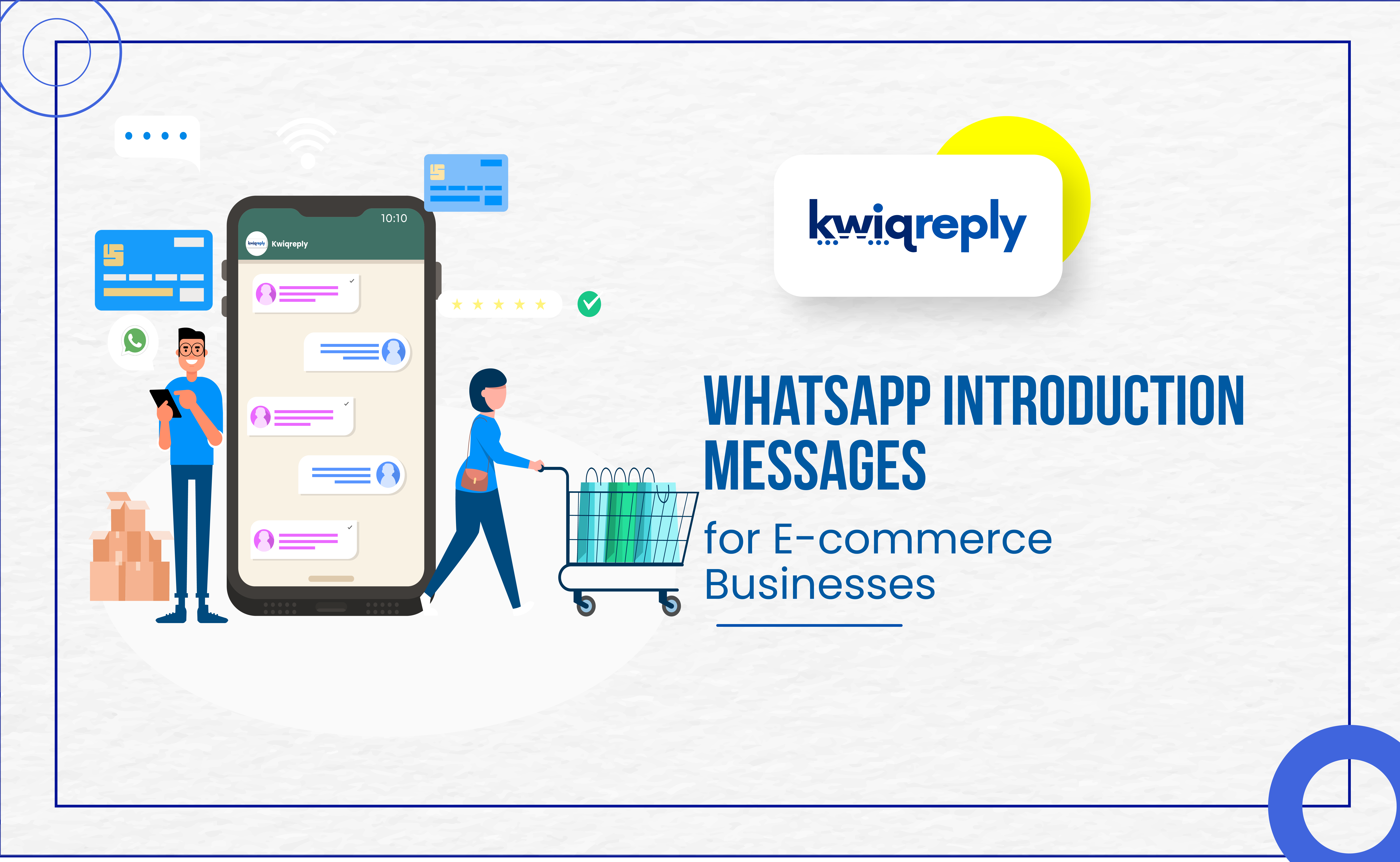 WhatsApp Introduction Messages for E-commerce Businesses