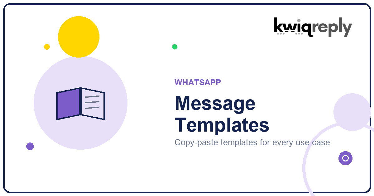 WhatsApp Message Templates: 80+ Copy-Paste Examples for 2026