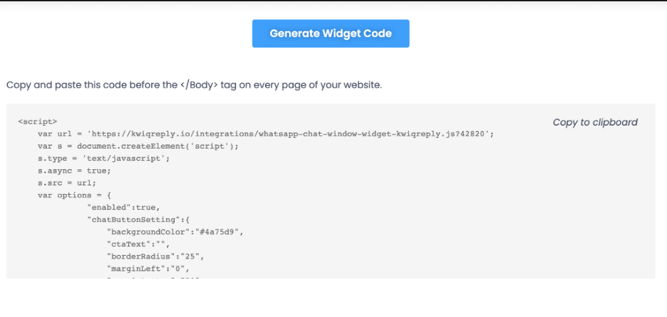 widget-code