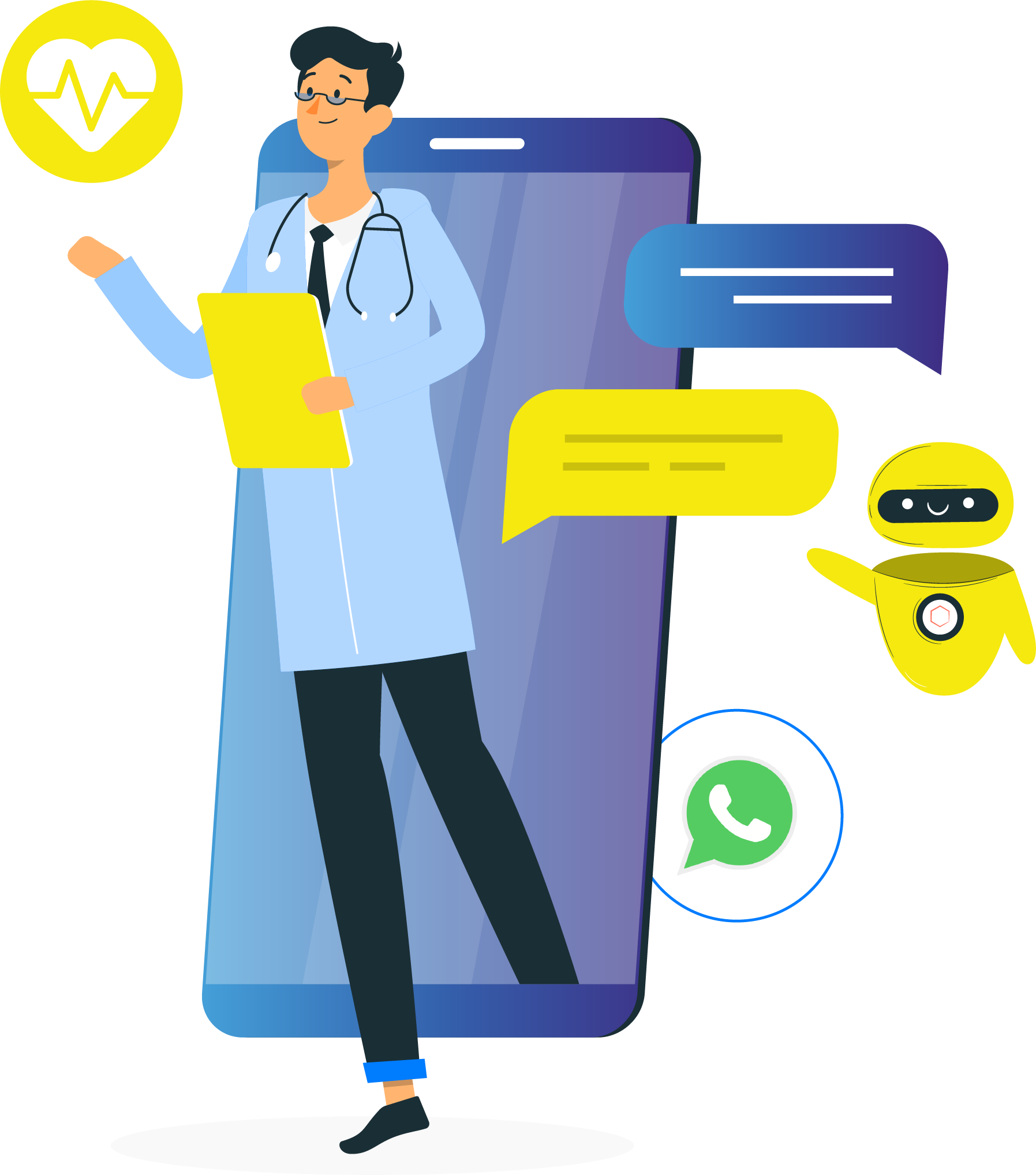 WhatsApp Chatbot for Hospitals and Healthcare Institutions